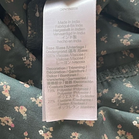 New - Madewell Tucker Tie Strap Mini Dress - Picture 10 of 10